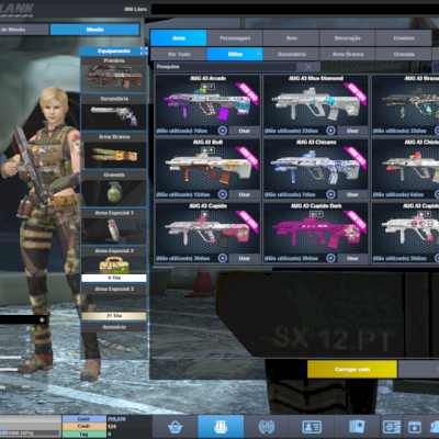Conta de PointBlank GENERAL