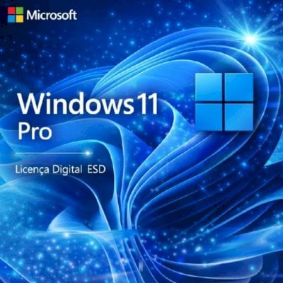 Chave de Ativação Windows 11 Pro 64 Bits - Licença Vitalícia ESD
