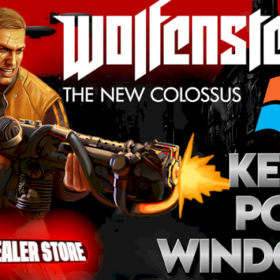 Wolfenstein II: The New Colossus Digital Deluxe Edition PC Windows CD Key