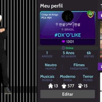 Vendo uma conta avakin life