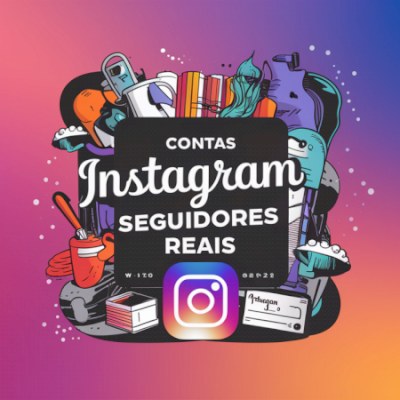 Contas INSTAGRAM SEGUIDORES REAIS !