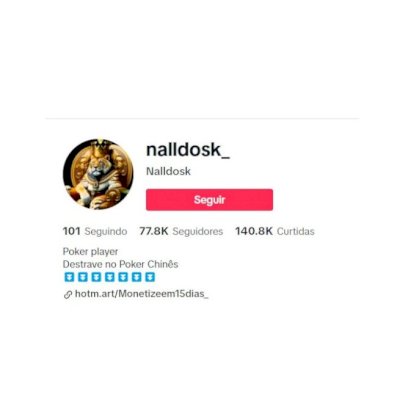 Conta TIKTOK 78 mil seguidores