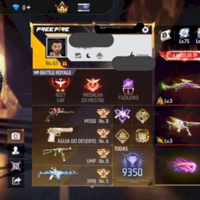 CONTA LVL 63 | PRIME 6 (PROMO)