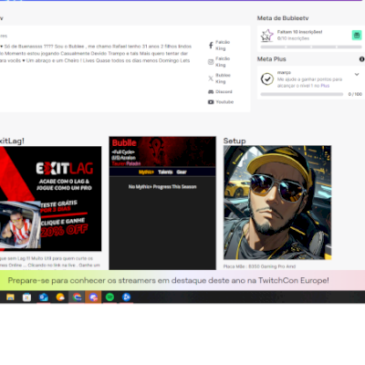 Venda de Conta para ir Rapido