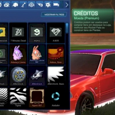 Conta rocket League muito rara e antiga