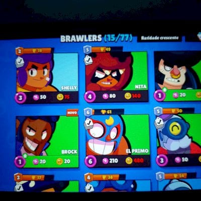Vendo conta de brawl stars
