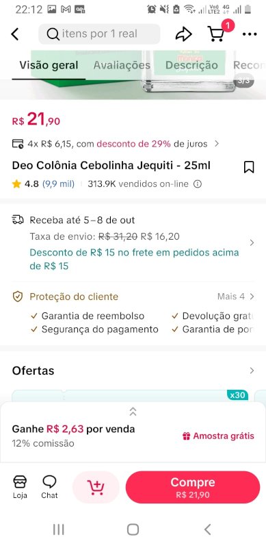 Foto do produto