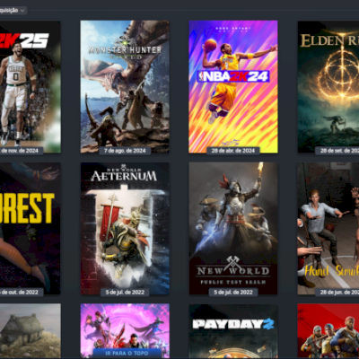 Conta Steam com 100 jogos