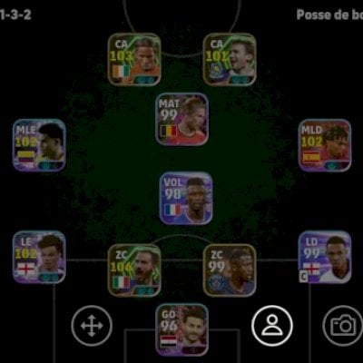 Conta efootball mobile.