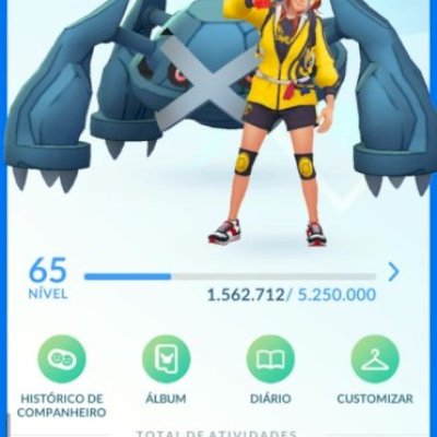 Conta Pokemon Go | Level 65 | Entrega Automática!