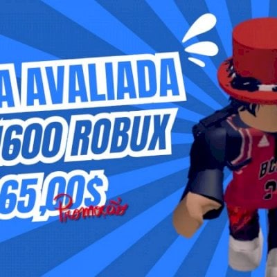 Conta Avaliada em 1600 Robux!
