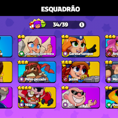 Conta de squad busters profissional