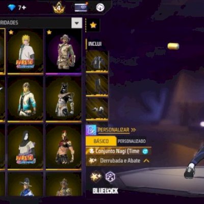 Conta FF comprada na loja Do MF Vendas