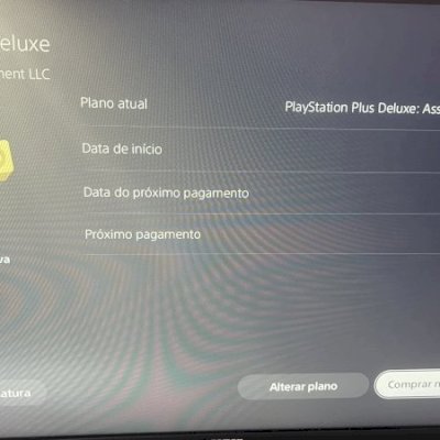 PRA VENDER LOGO🚨Conta com 1 ano de playstation plus e 1 ano ea play + ea fc 26