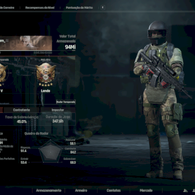 Conta FULL acesso de arena breakout PC melhor valor