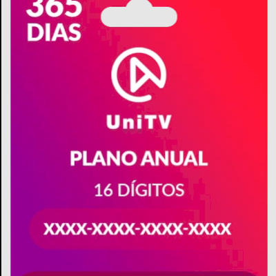 UniTV Anual 365 Dias - Gift Card