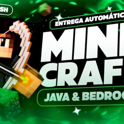 Minecraft Original Java + Bedrock (Conta Full Acesso)