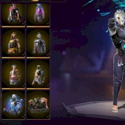 CONTA FREE FIRE ANTIGA