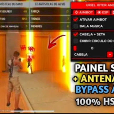PAINEL SHIZUKU AIMBOT 100% HS + ANTENA RADAR VIP
