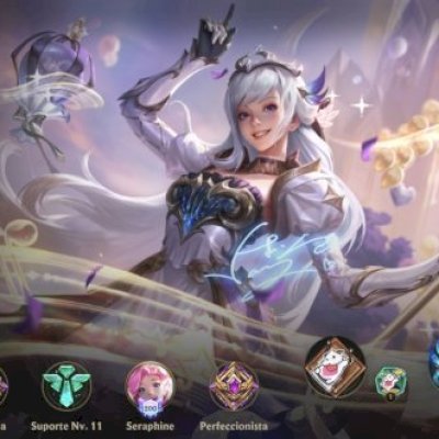 Conta wild rift mestre, chall duas vezes, todos os campeões! conta mono mid/sup