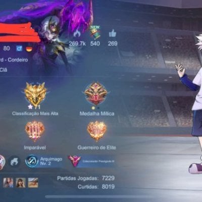 CONTA MOBILE LEGENDS BRABA DEMAIS!!! NO PRECINHOOO…✅🔥