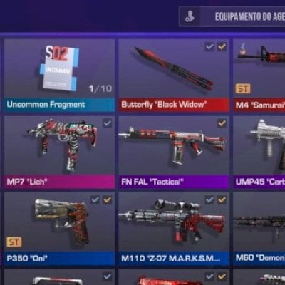 Conta standoff com faca, Ak, M4