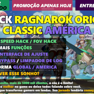 HACK RAGNAROK ORIGIN: ROO AM EXTERNAL ✅ EXCLUSIVO E PRIVADO - [RECOMENDADO]