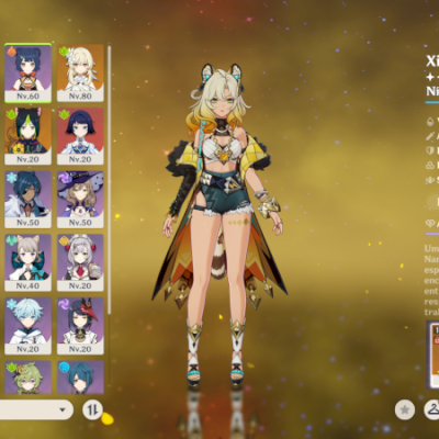 GENSHIN IMPACT - AR55, 9T5 Xilonen C2 + Bis, Chiori, Lauma