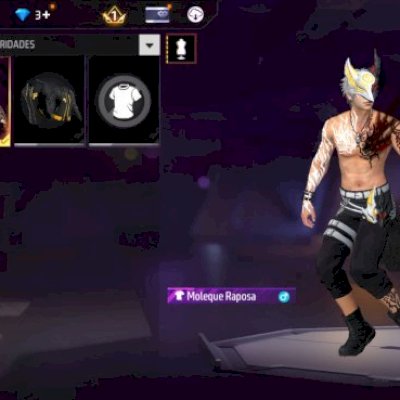 CONTAS COM REI CAVEIRA//CONJUNTO MOLEQUE RAPOSA OU 25 CAIXAS DE ARMAS