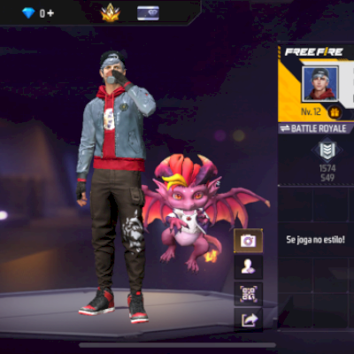 Conta iniciante nível 12