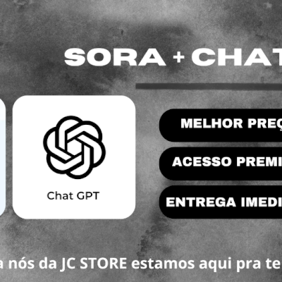 Conta Sora + Chat Gpt-5 - Crie De Tudo - Entrega Automática