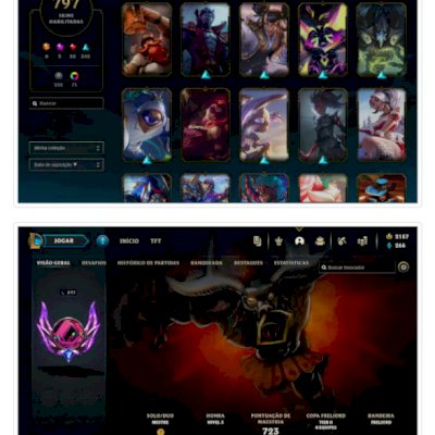 Conta League of Legends Mestre