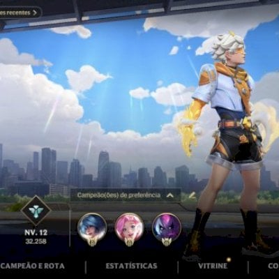 Conta League of legends: wild rift, conta esmeralda IV, 239 skin, todos campeoes