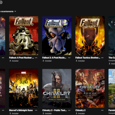 CONTA EPIC GAMES 38 GAMES