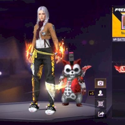 CONTA FREE FIRE COM ANGELICAL