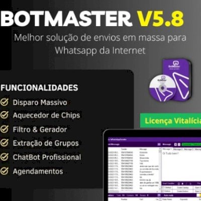 What -Botmaster - Sender │ Pc Atualizado Entrega Automatica