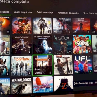 Conta c/80 jogos Xbox series/one AAA