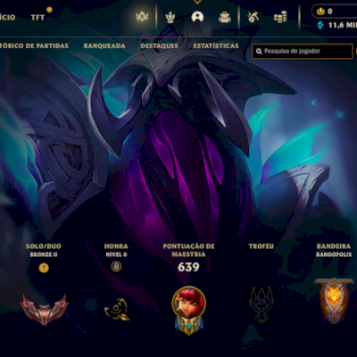 🧨PROMOÇÃO! 🧨 CONTA LEAGUE OF LEGENDS - LVL 561