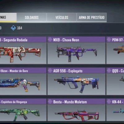 Conta CODM disponível