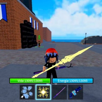 CONTA BLOX FRUIT COM LIGTH DESPERTADA