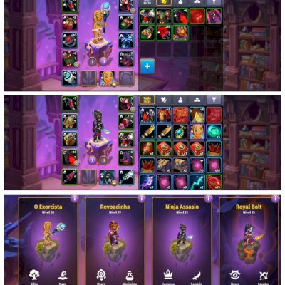 Vendo conta skylore Mago28/ sombrio 21