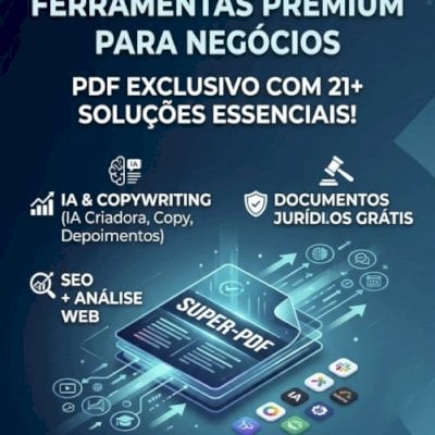 🚀 KIT PREMIUM DE FERRAMENTAS PARA NEGÓCIOS! 🚀