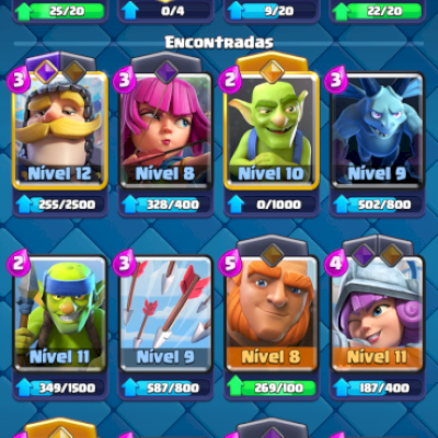 Conta de CLASH ROYLE BÁSICA 6mil trofeus