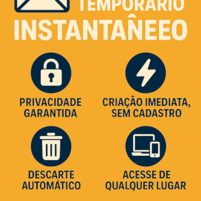 E-mail Temporário Instantâneo