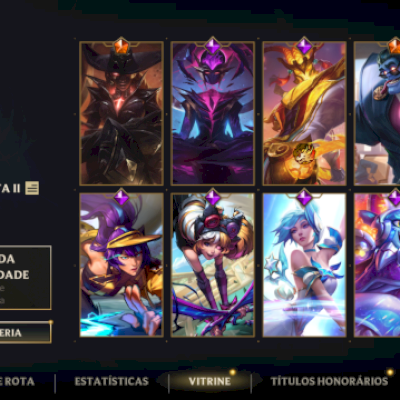 Conta Wild Rift ESMERALDA + 45 Heróis + 52 Skins