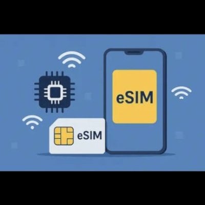 eSim chip virtual internet 110gb