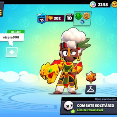 Conta Brawl Stars com +37k de troféus | +49k moedas | TODOS OS BRAWLERS