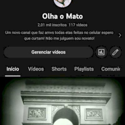 Canal de + 2000 inscritos de AMV ( Mande sua proposta)