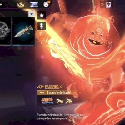 💎 CONTA FF  GEMADA | LEVEL 70 | BARBINHA + PARCERIA NARUTO & SOMBRA ROXA