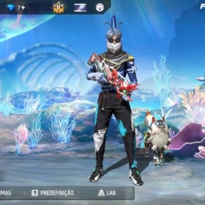 Conta de FF nível 77, no prime 8